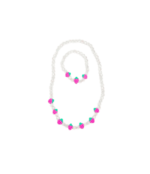 Berry Beautiful Halsband & Armband Set – 2 delar