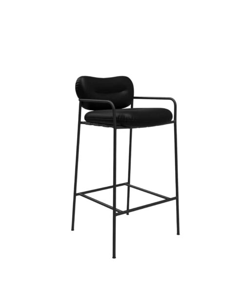 Fogia Bollo Barstol 75 cm Elmosoft Black