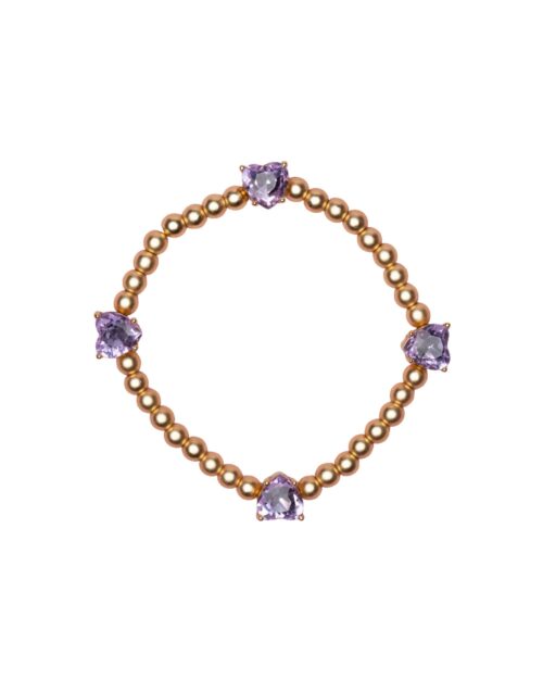 Boutique Chic Amethyst Love armband