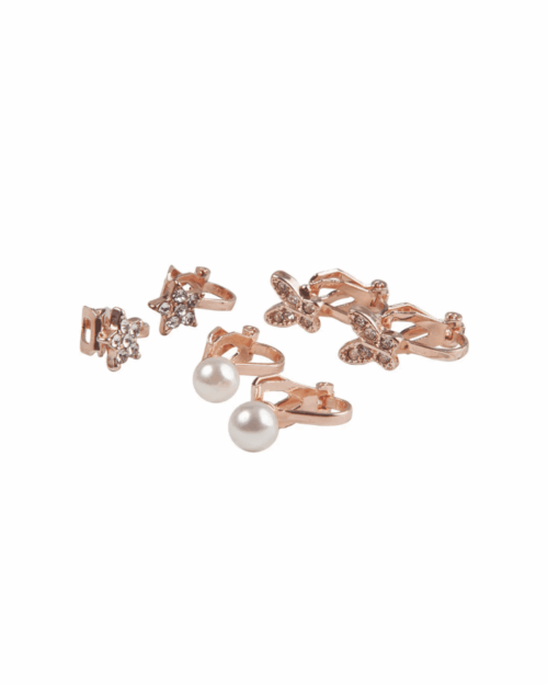 Boutique Dazzle clip-on örhängen 3 par