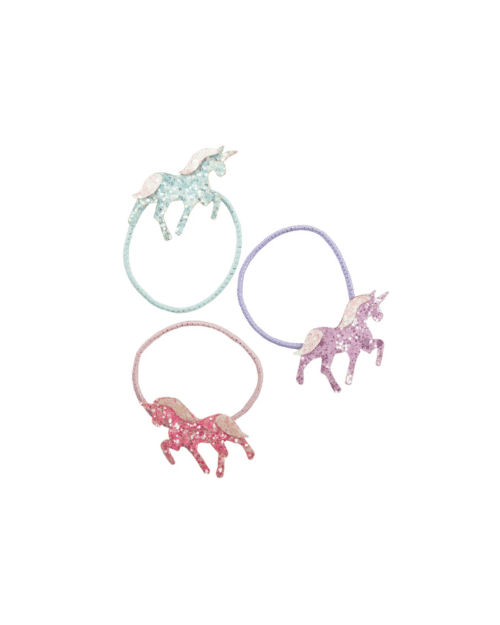 Boutique Pretty Ponytail Holder Set 3-pack – Hårsnoddar för barn