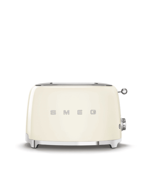 Brödrost 2 skivor Creme Högblank 50's Style