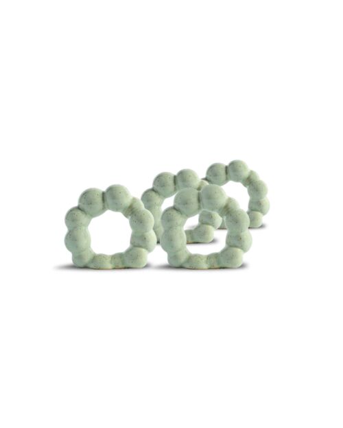 Servettring Porto 4-pack Mintgrön