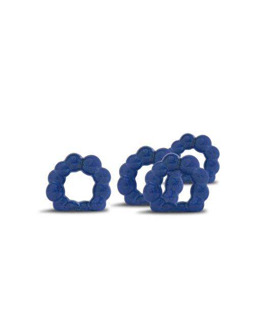 Servettring Porto 4-pack Blå