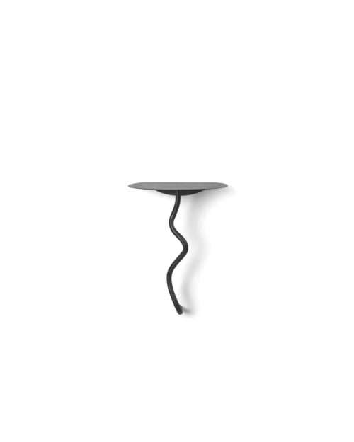 Ferm Living Curvature väggbord – Svart