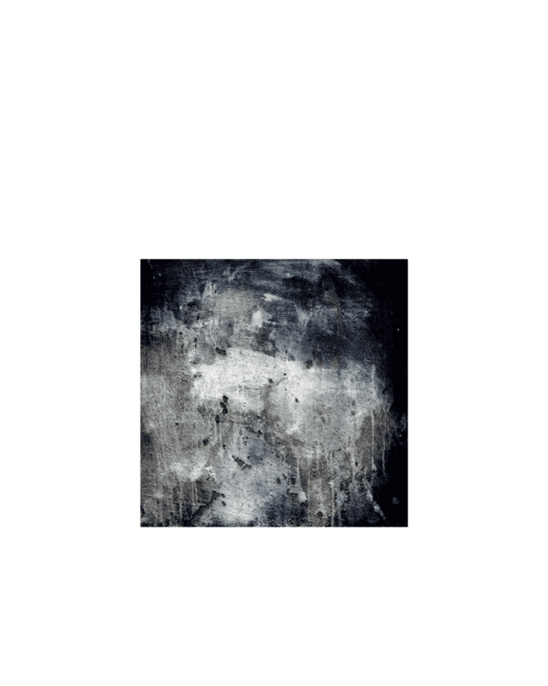 FADING THE PAST Tavla Plexiglas med svart ram