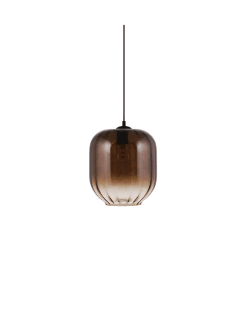 Globen Lighting Haze 25 Pendel Brun – Munblåst Glas Ø25 cm