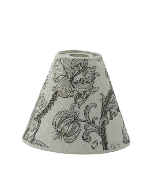 Golden Lily Embroidery Dove Lampskärm 19 cm – William Morris Elegant Design