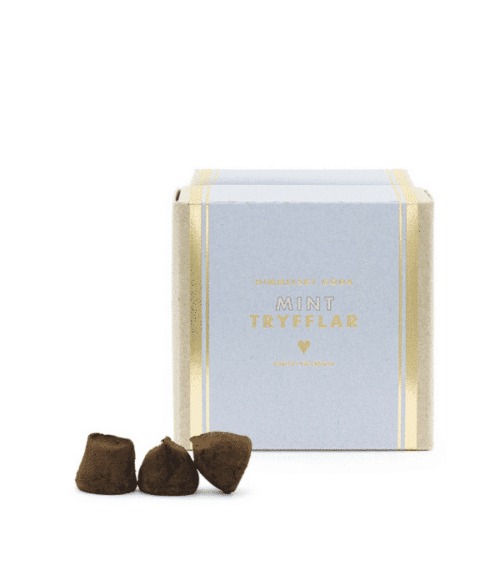 Himmelska Minttryfflar 200 g – Krämiga chokladtryfflar med mint