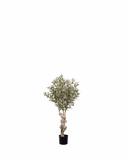 Konstgjort Olivträd 120 cm – Naturtroget & Underhållsfritt Inomhusträd