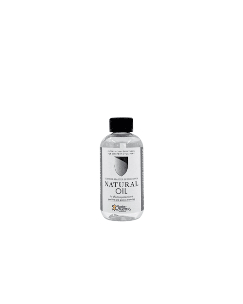 Leather Master Natural Oil 250 ml – Livsmedelssäker skyddsolja för trä & sten