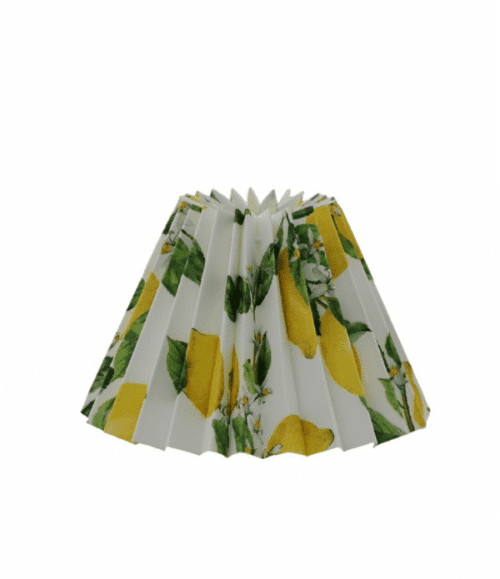 Lemon Garden Lampskärm Flerfärgad – Dekorativ Lampskärm i Livfull Design