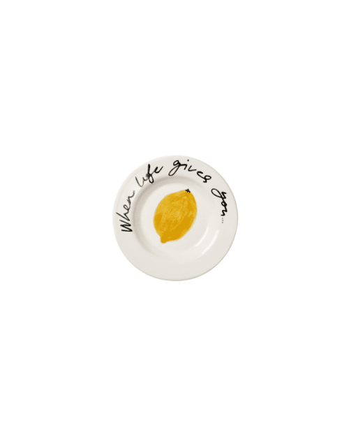 Pick a Poppy Lemon Tapastallrik