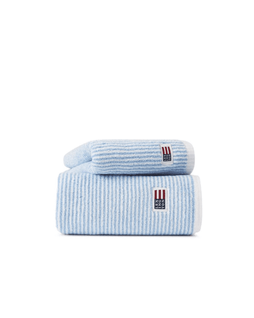 Lexington Icons Original Handduk White/Blue Striped