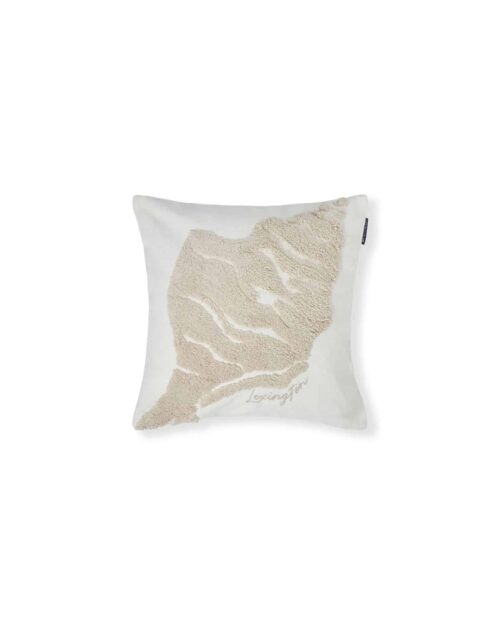 Lexington kuddfodral snäcka vit/beige 50x50cm