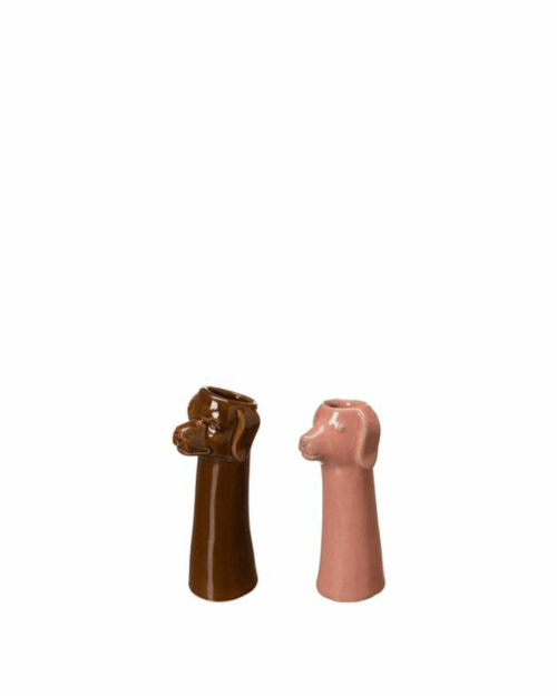 Cessi Hund Vas – Brun/Persikorosa
