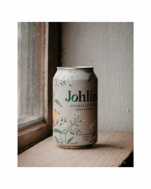 Johlini Sparkling tea Peach & Jasmine