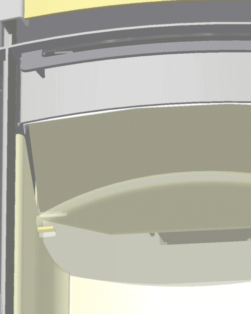 Scan spis Cylinderstift Ø6×40, rostfritt stål A2, KI