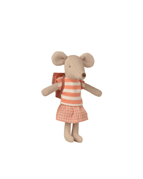 Trehjuling Mus Big Sister Korall
