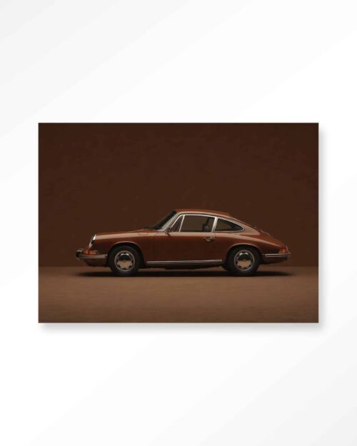 Tavla Brown Porsche Glas 80x120cm