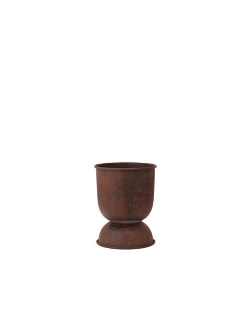 Ferm Living Hourglass Pot Extra Small Rust