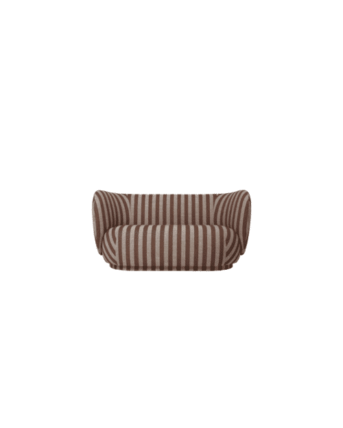 Rico Sofa 2-seater - Louisiana Sand/Chocolate