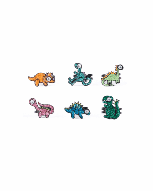 Ring Dinosaur Spinner Fidget – 1-pack, 6 stilar