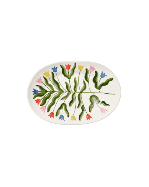 Pick a Poppy Tulip serveringsfat – Multi