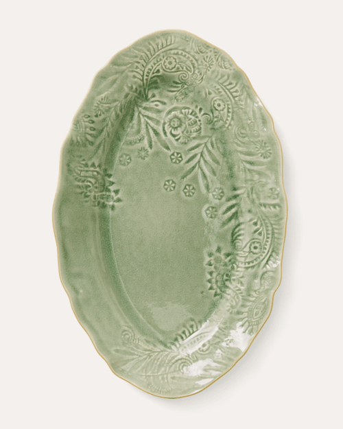 Sthål Small Oval Serving Dish 40x25 cm Antique – Arabesque