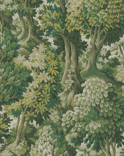 Englesson Prydnadskudde Into The Woods 50x50 Emerald