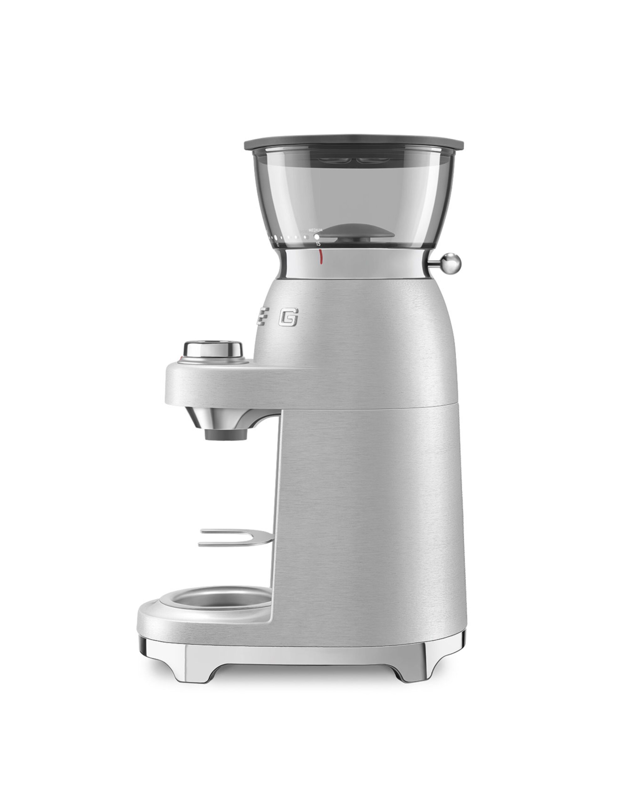 Semiproffessionell kaffekvarn Aluminium
