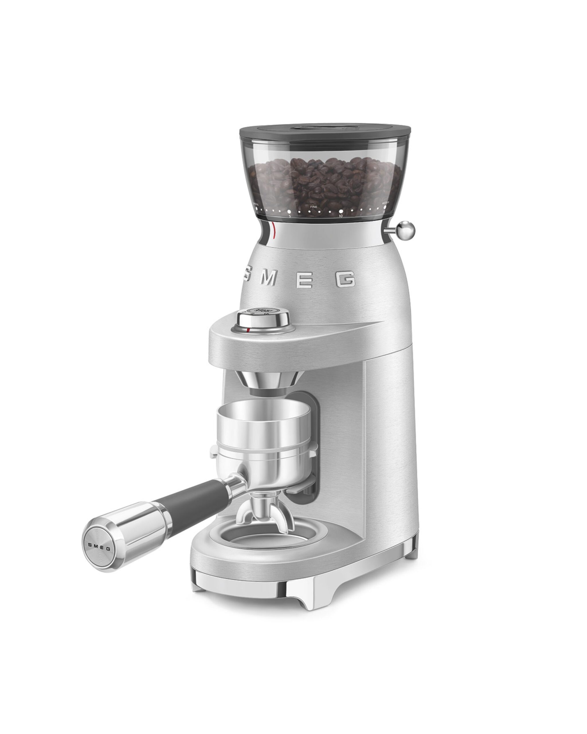 Semiproffessionell kaffekvarn Aluminium